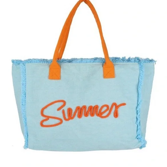 Summer Tote Bag multiple colors limited stock - Picture 4 of 9